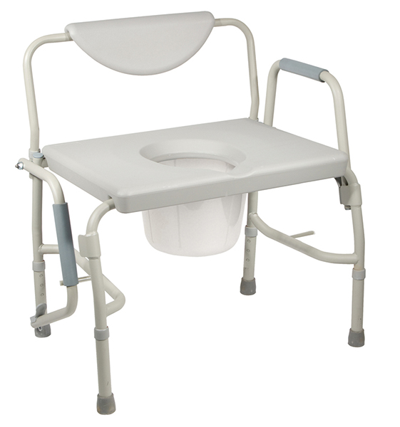 Bariatric Drop Arm Commode, Bariatric Commode